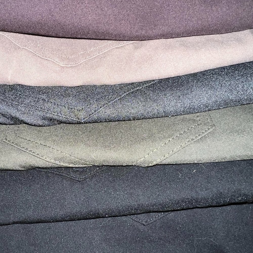 Plus Size 22W Elastic Waist Control Dress Pants | Multiple Colors | Khaki